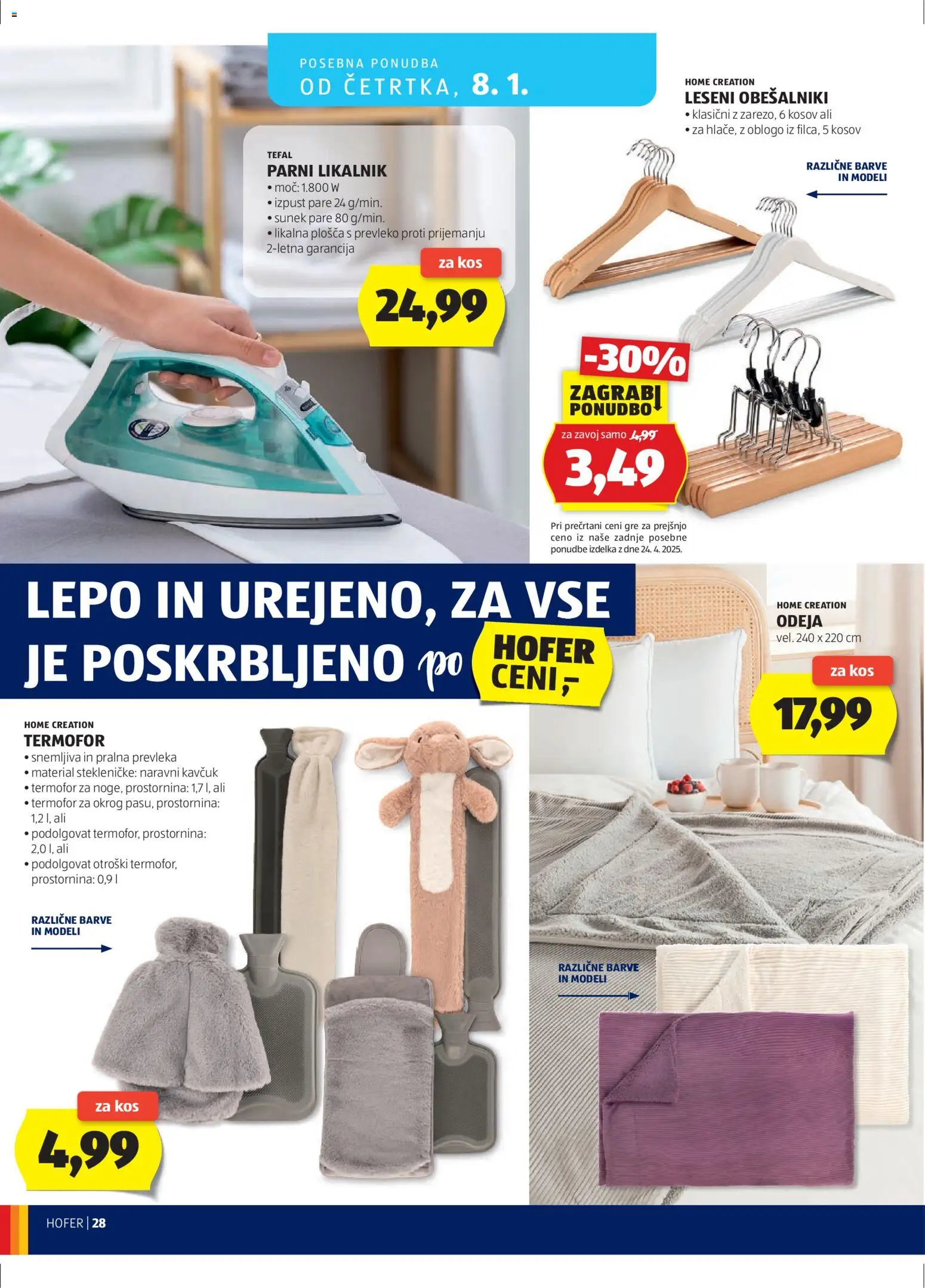 Novi Hofer katalog ponudbe – veljaven od 30.12.2025 | Stran: 28