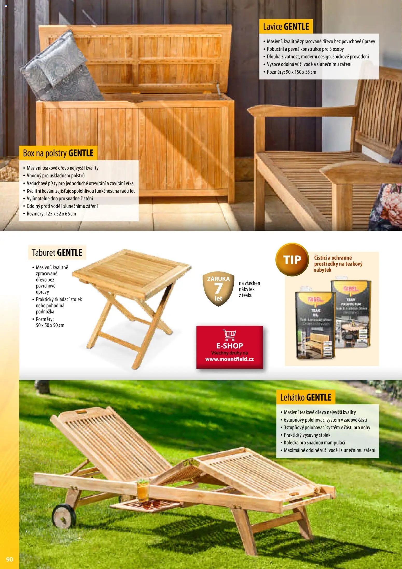 Mountfield katalog od 02.04.2026 | Strana: 90 | Produkty: Box, Box na polstry, Lehátko, Stolek