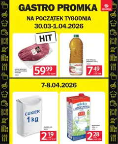 Pogląd oferty "Selgros cash&carry gazetka - Oferta dla gastronomii" - ważna od 26.03.2026 | Strona: 17 | Produkty: Mleko, Sok, Cukier