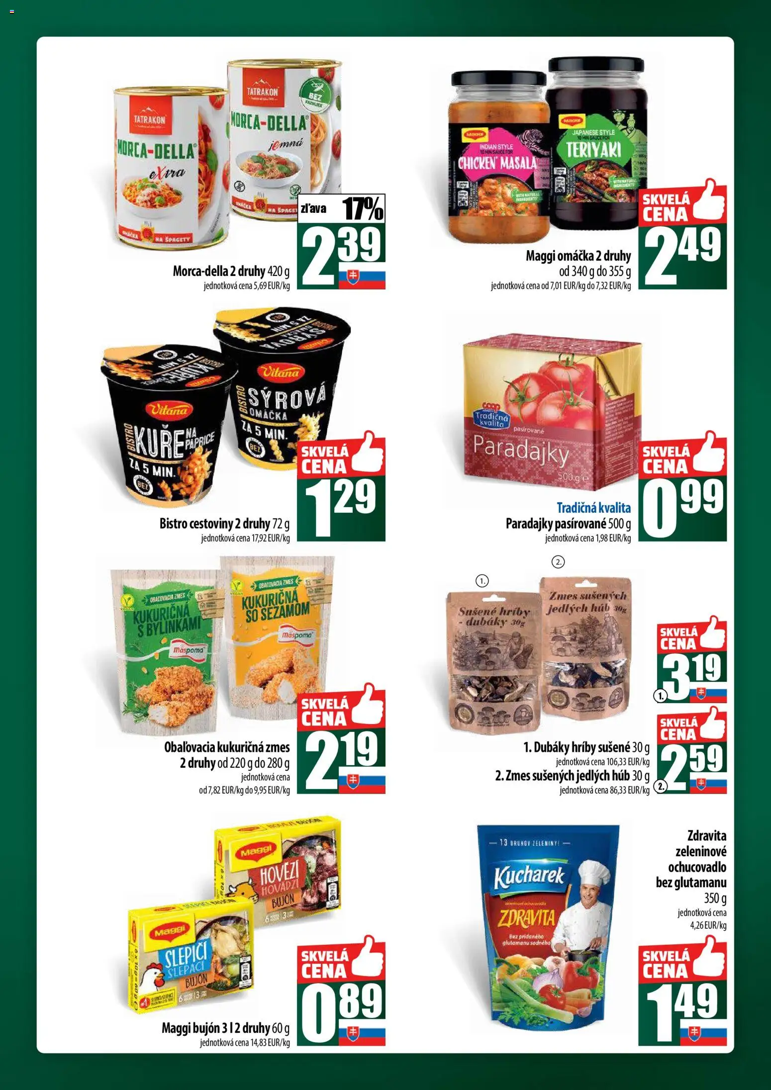 Nové COOP Jednota akcie – leták je platný od 27.11.2025 | Strana: 37 | Produkty: Bujón, Paradajky, Cestoviny, Špagety