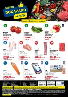 Metro dokazano - pregled Metro kataloga - važi od 18.02.2026