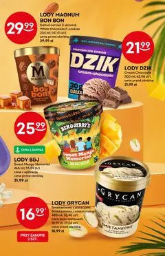 Żabka Gazetka - Lody od 30.07.2025 | Strona: 17 | Produkty: Mango, Lody Grycan, Lody Magnum, Lody