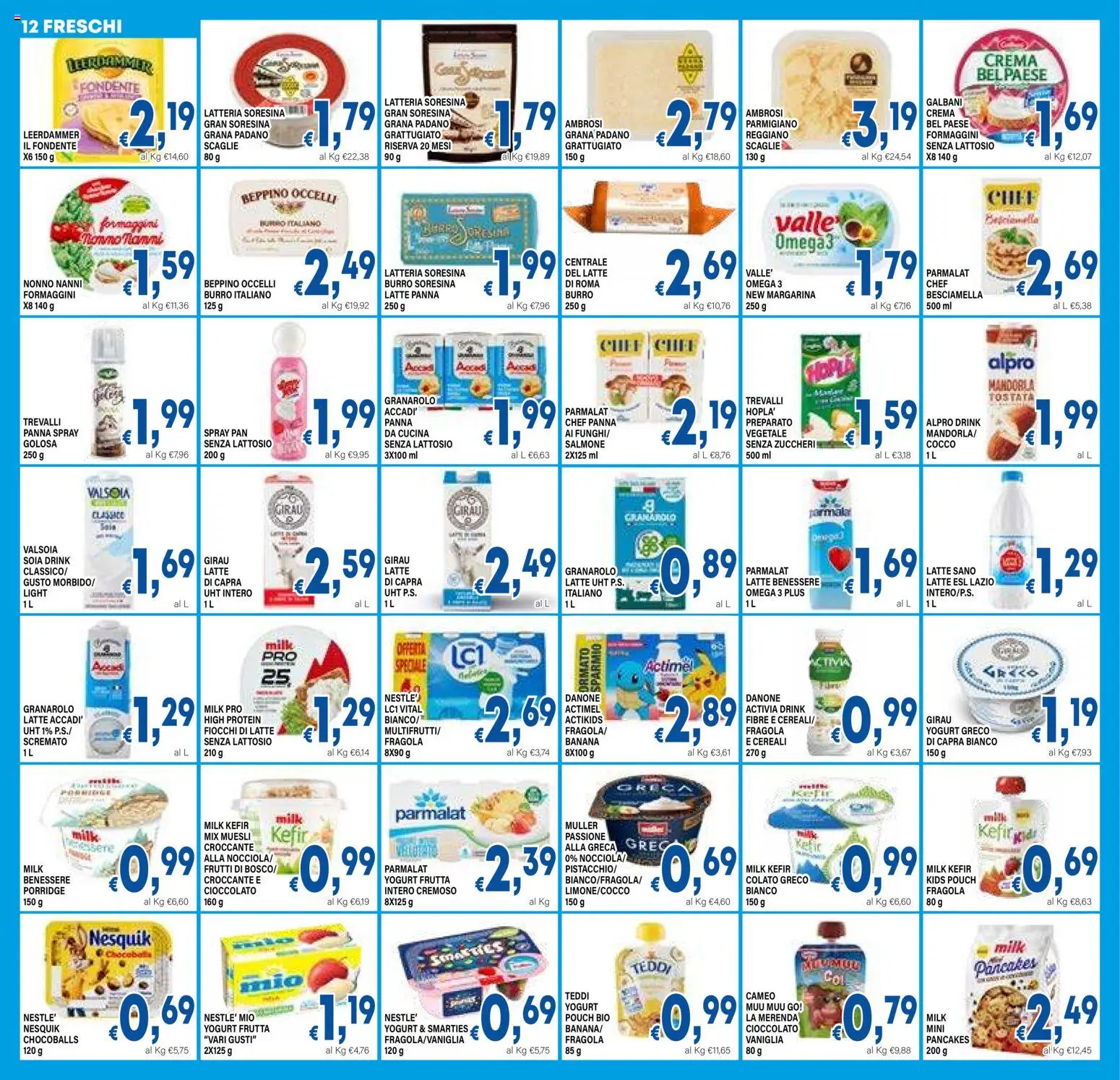 Volantino DEM del 07.04.2026 | Pagina: 12 | Prodotti: Muesli, Fiocchi, Frutta, Besciamella