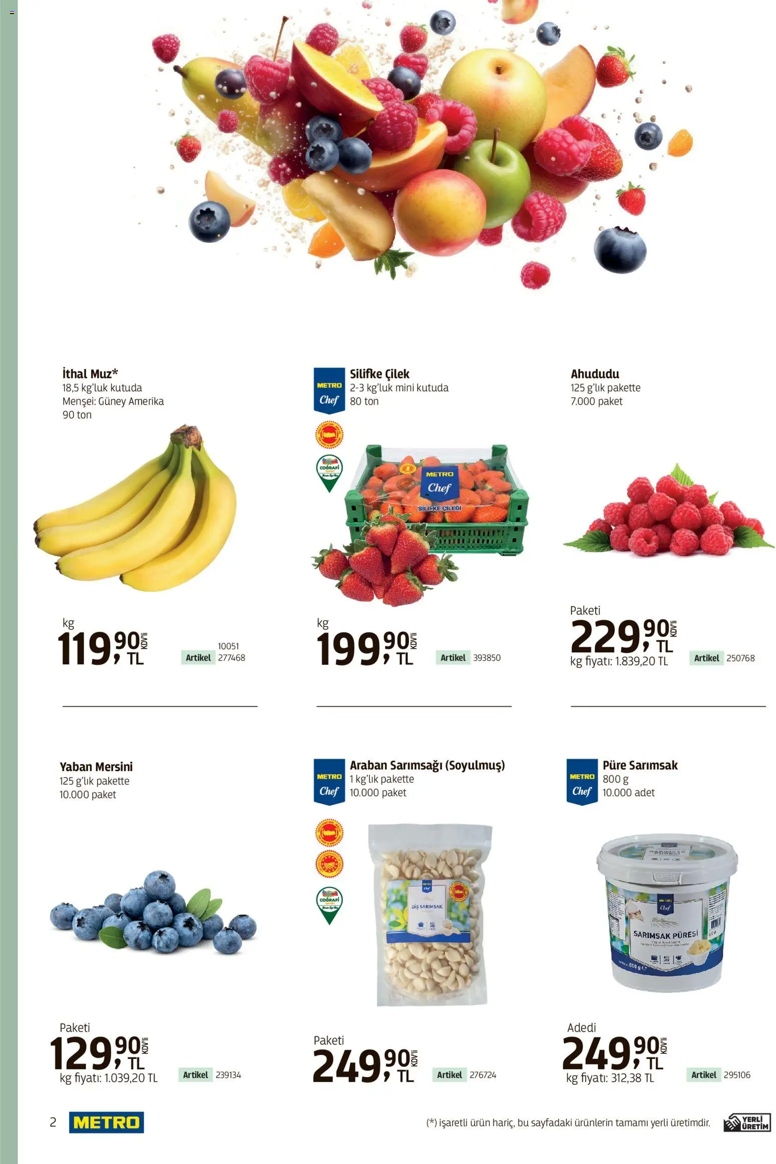 Metro - Kafeler & Pastaneler Kataloğu - 01.04.2026 tarihinden itibaren geçerlidir | Sayfa: 2