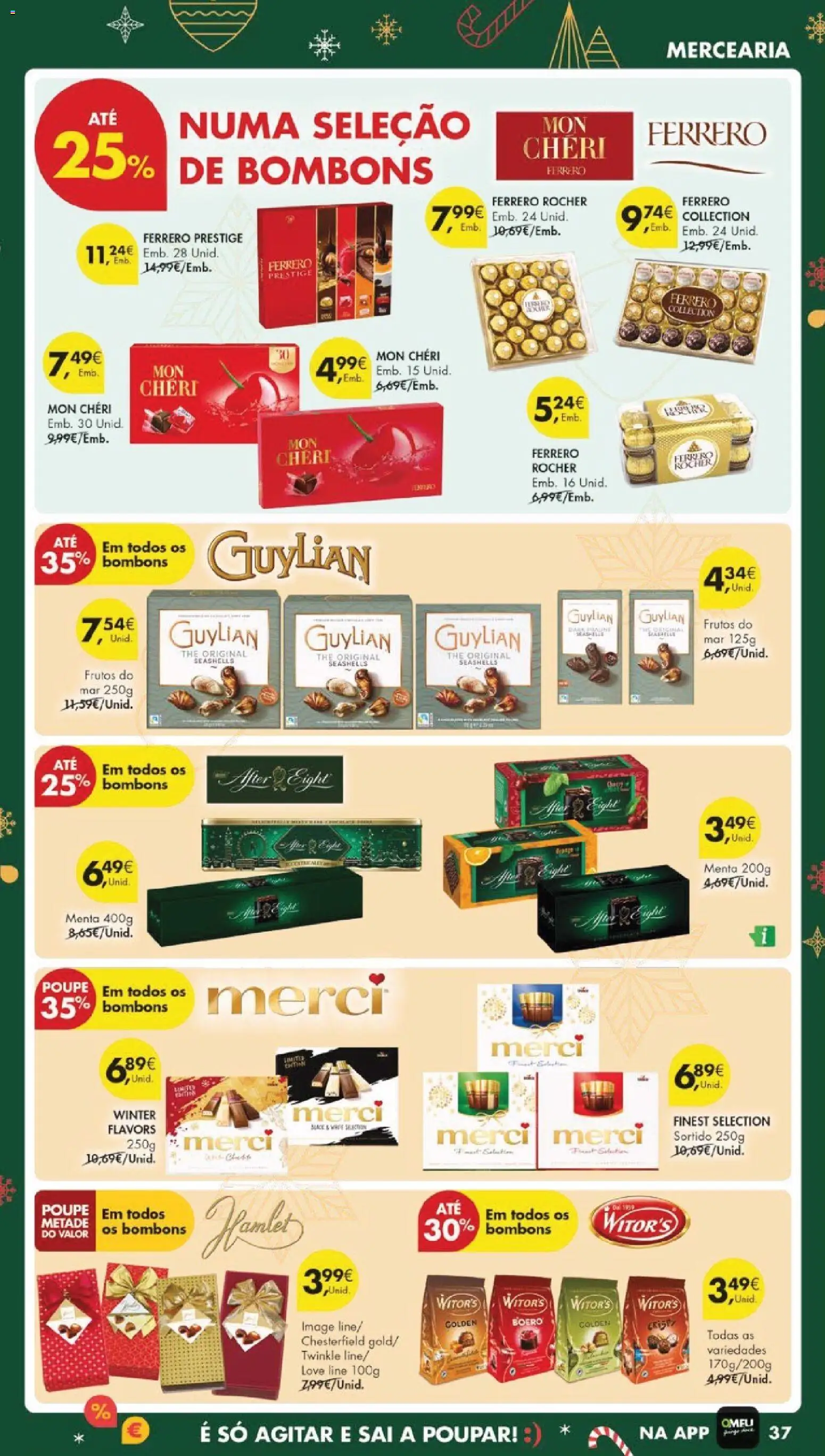 Pingo Doce folheto │ válido de 09.12.2025 | Página: 47 | Produtos: Ferrero rocher, Frutos do mar