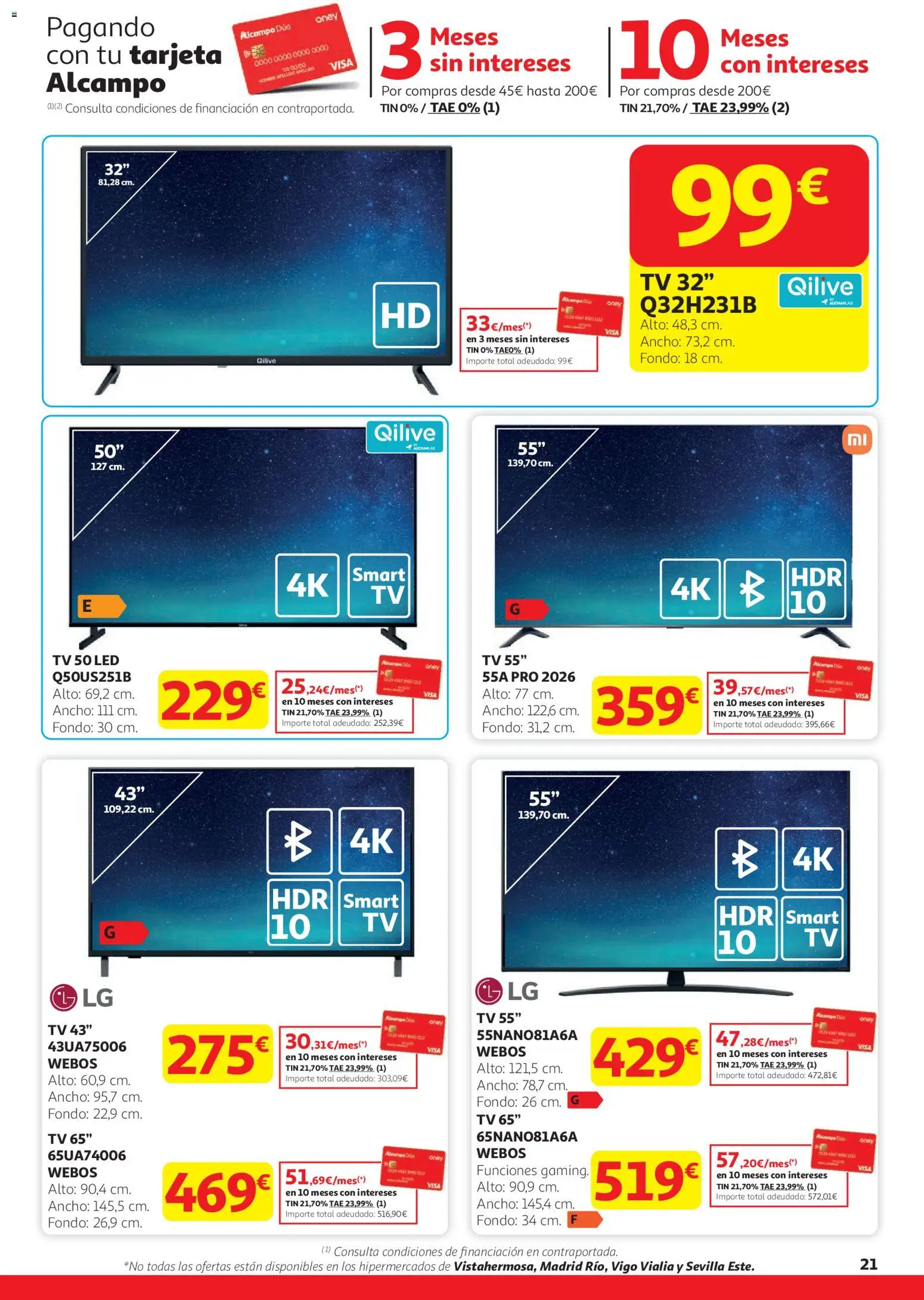 Alcampo - HG Unico Madrid │ válido desde el 29.12.2025 | Página: 21