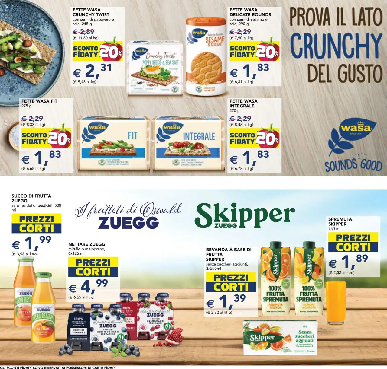 Volantino Esselunga S del 09.10.2025 | Pagina: 29 | Prodotti: Succo, Frutta, Arancia, Succo di frutta