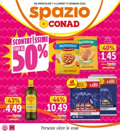 Anteprima del volantino Volantino Spazio Conad	 valido a partire dal 07.01.2026
