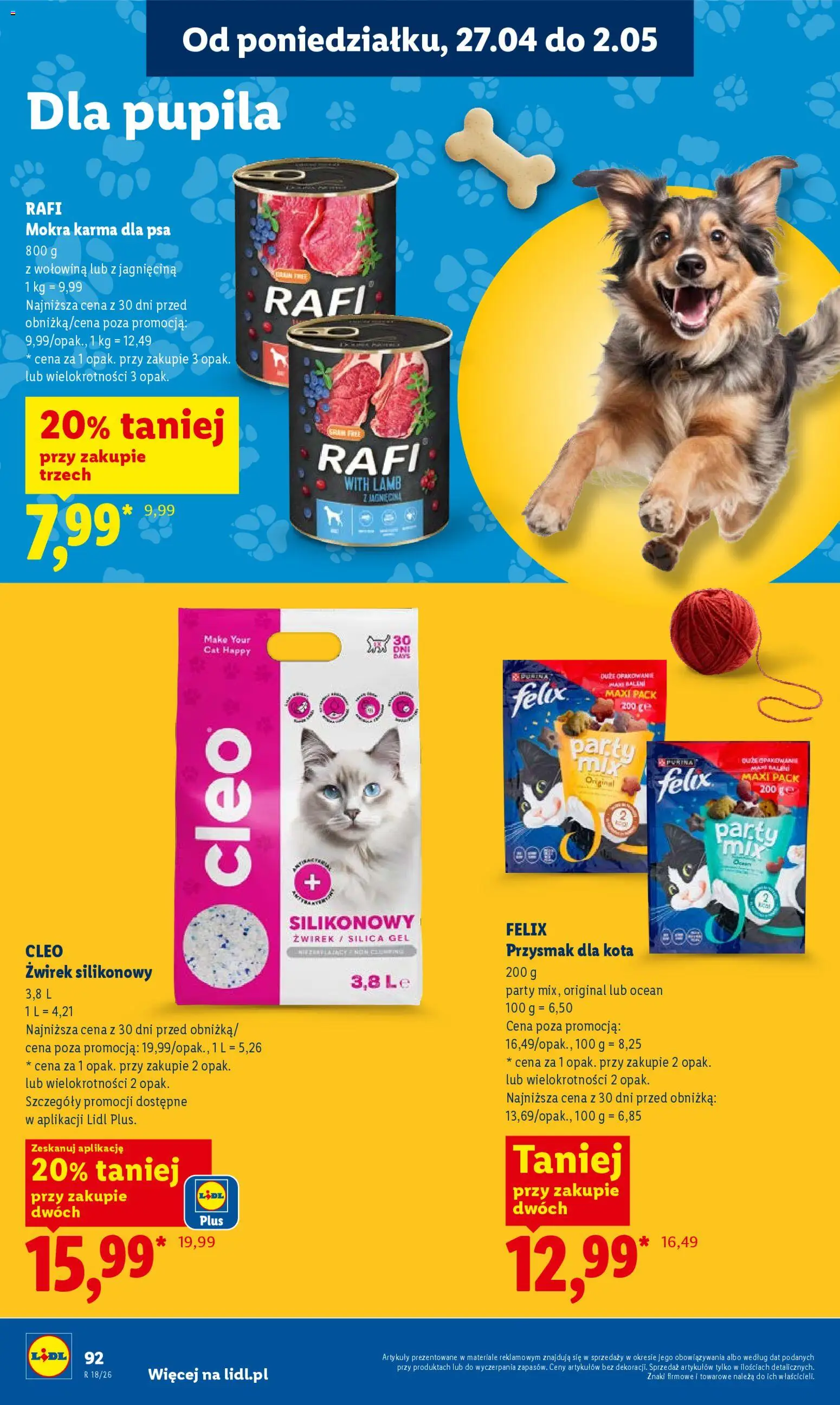 Lidl Polsko leták od 29.04.2026 | Strana: 96 | Produkty: Felix