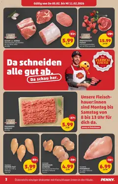 Penny Markt Eröffnung in 2320 Schwechat ab 05.02.2026 gültig | Seite: 3 | Produkte: Uhr