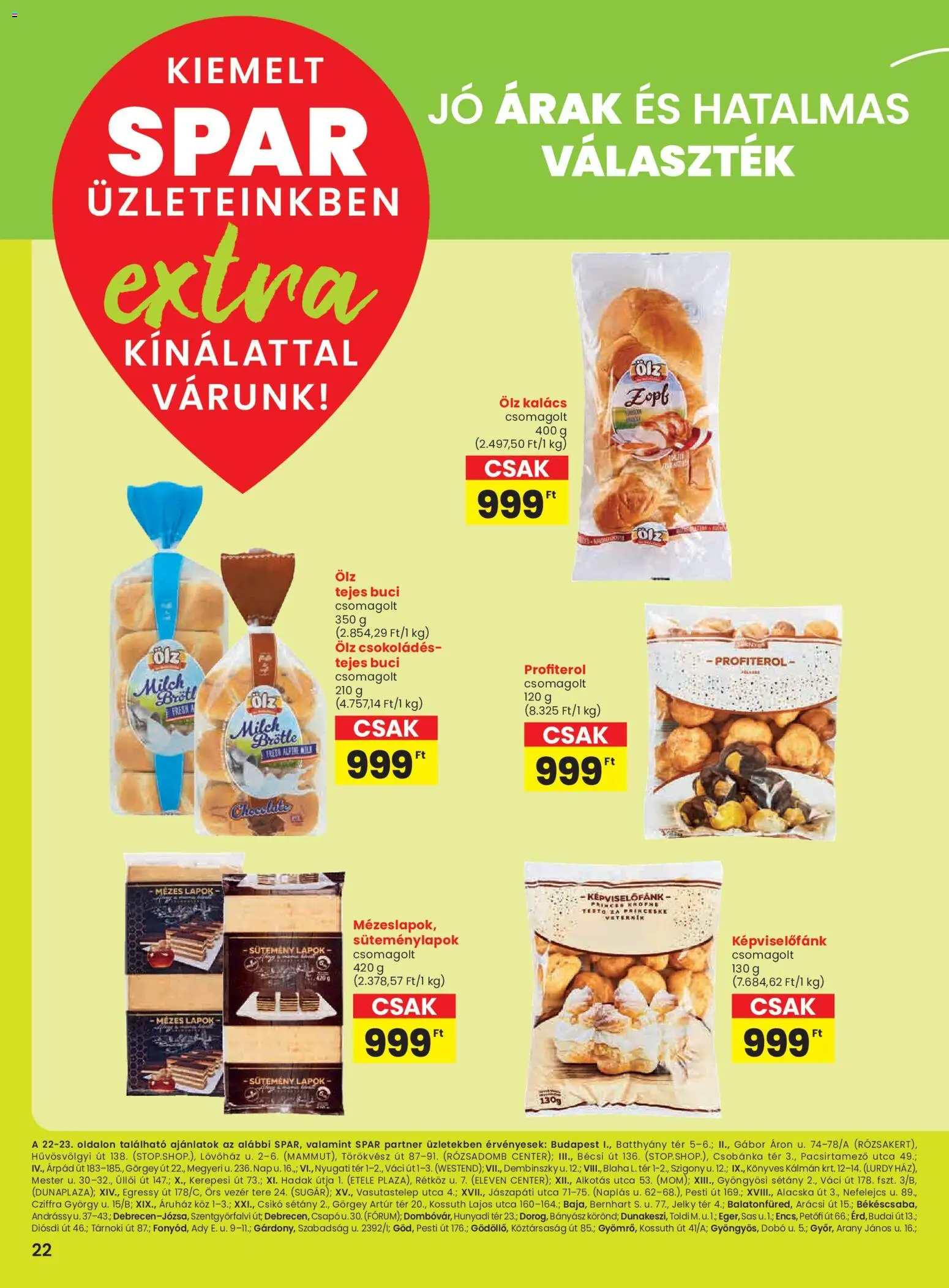 Spar akciós ujság - amely érvényes a következő dátumtól: 13.11.2025 | Oldal: 3 | Termékek: Kalács, Sütemény