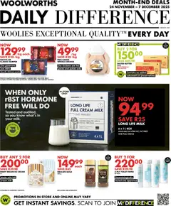 Woolworths specials catalogue – valid from 24.11.2025