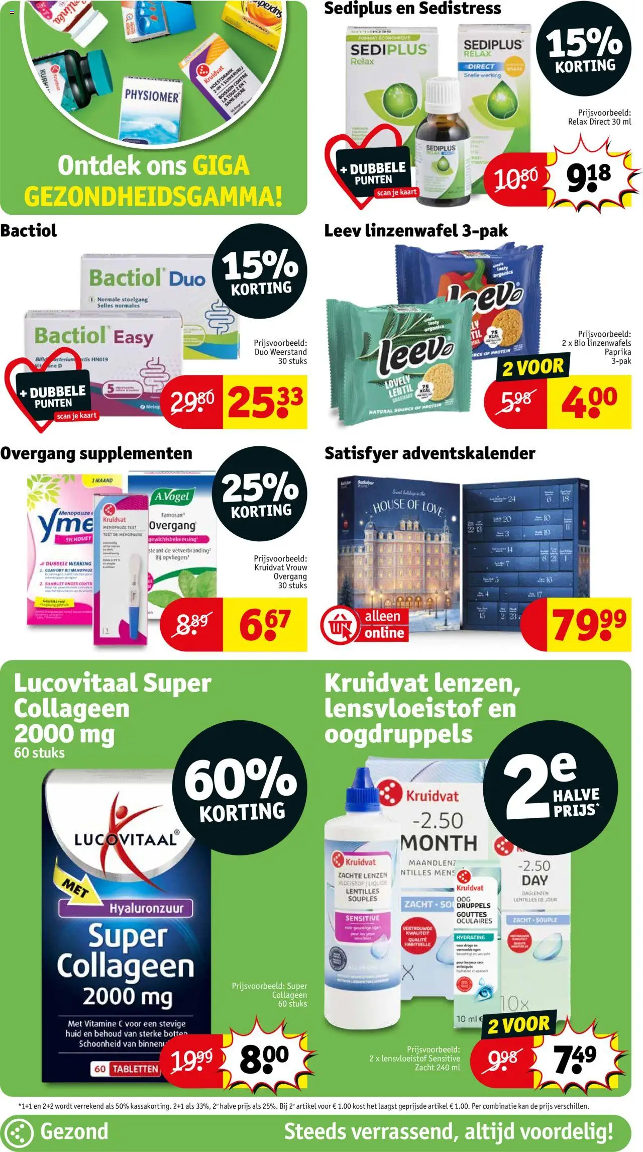 {H1} | Pagina: 25 | Producten: Supplementen, Oogdruppels, Kaart, Kan