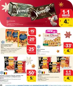 Carrefour folder week 51 - Voorbeeld van een folder van Carrefour, geldig van 17.12.2025 | Pagina: 20 | Producten: Pizza, Oven, Rundvlees, Salami