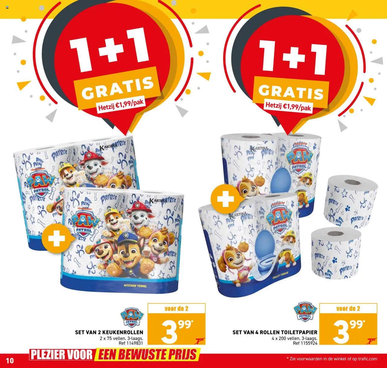  | Pagina: 10 | Producten: Toiletpapier, Toilet