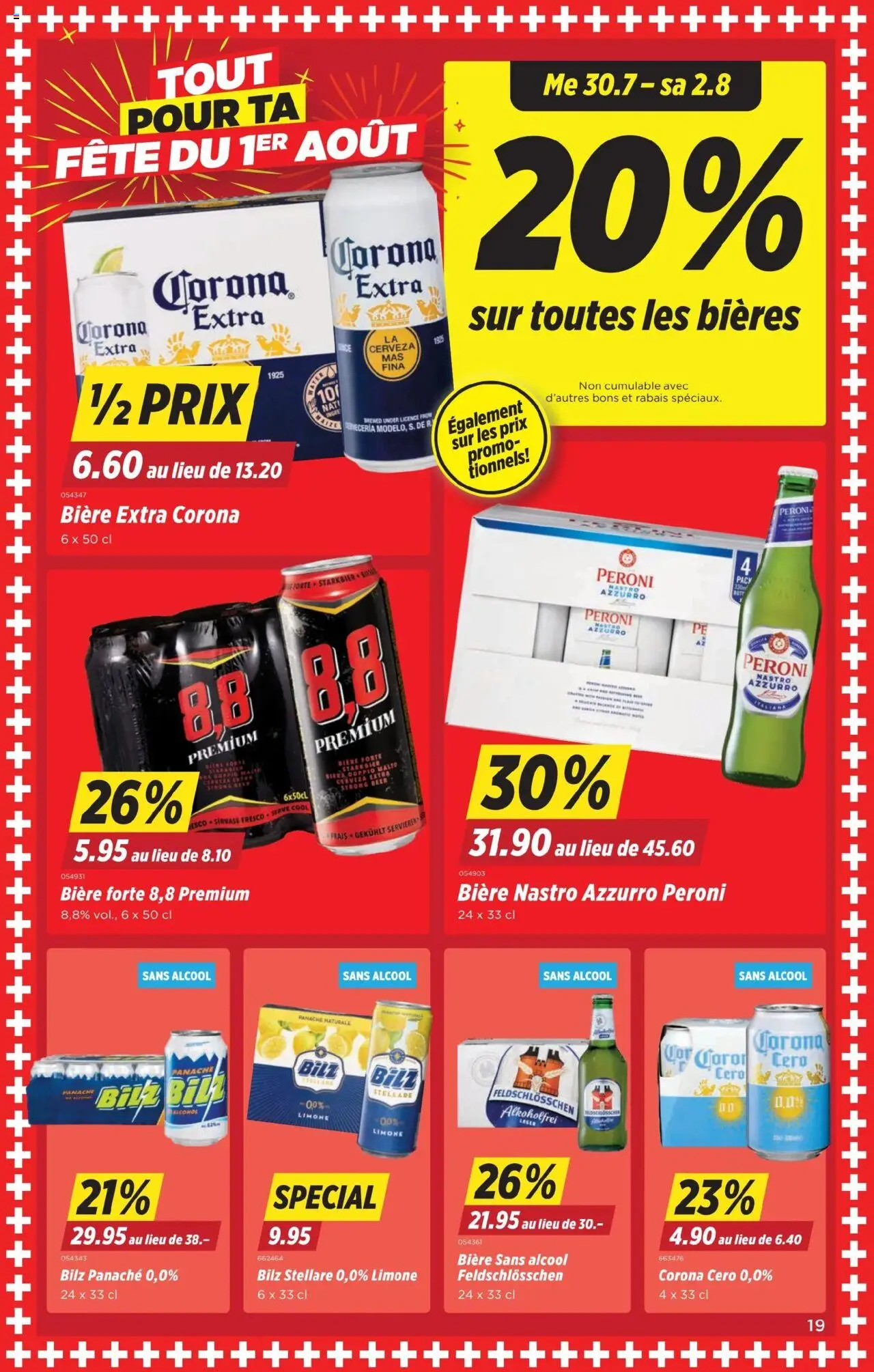 Denner Aktionen FR ab 29.07.2025 | Seite: 19