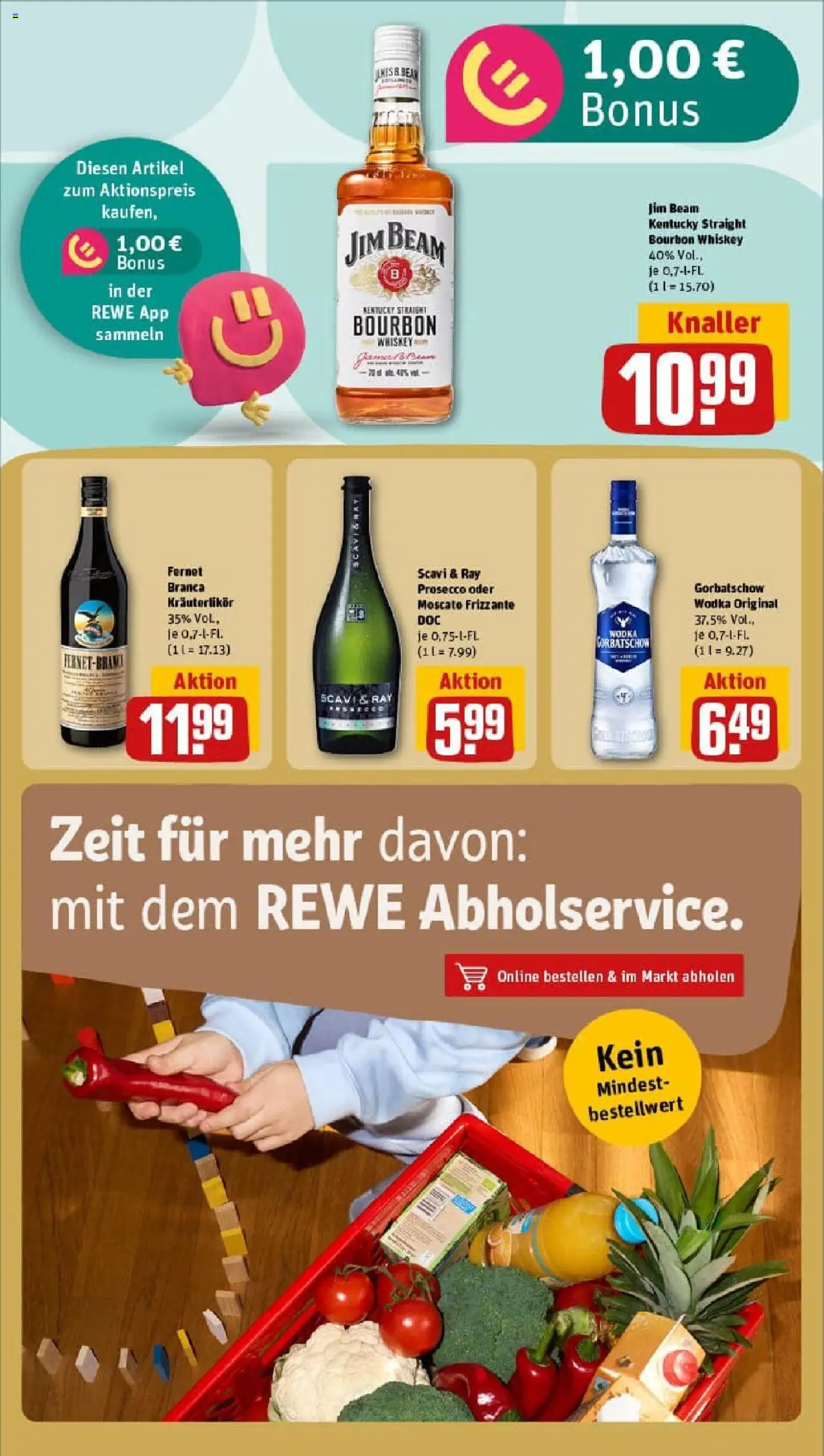 Rewe prospekt Berlin / Lichtenberg	 – gültig ab 28.09.2025 | Seite: 17 | Produkte: Prosecco, Bourbon, Wodka, Whiskey