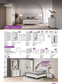 Matis katalog - pregled Matis kataloga - važi od 01.03.2026 | Strana: 53 | Proizvode: Krevet, Komoda, Noćni ormarić, Ormar