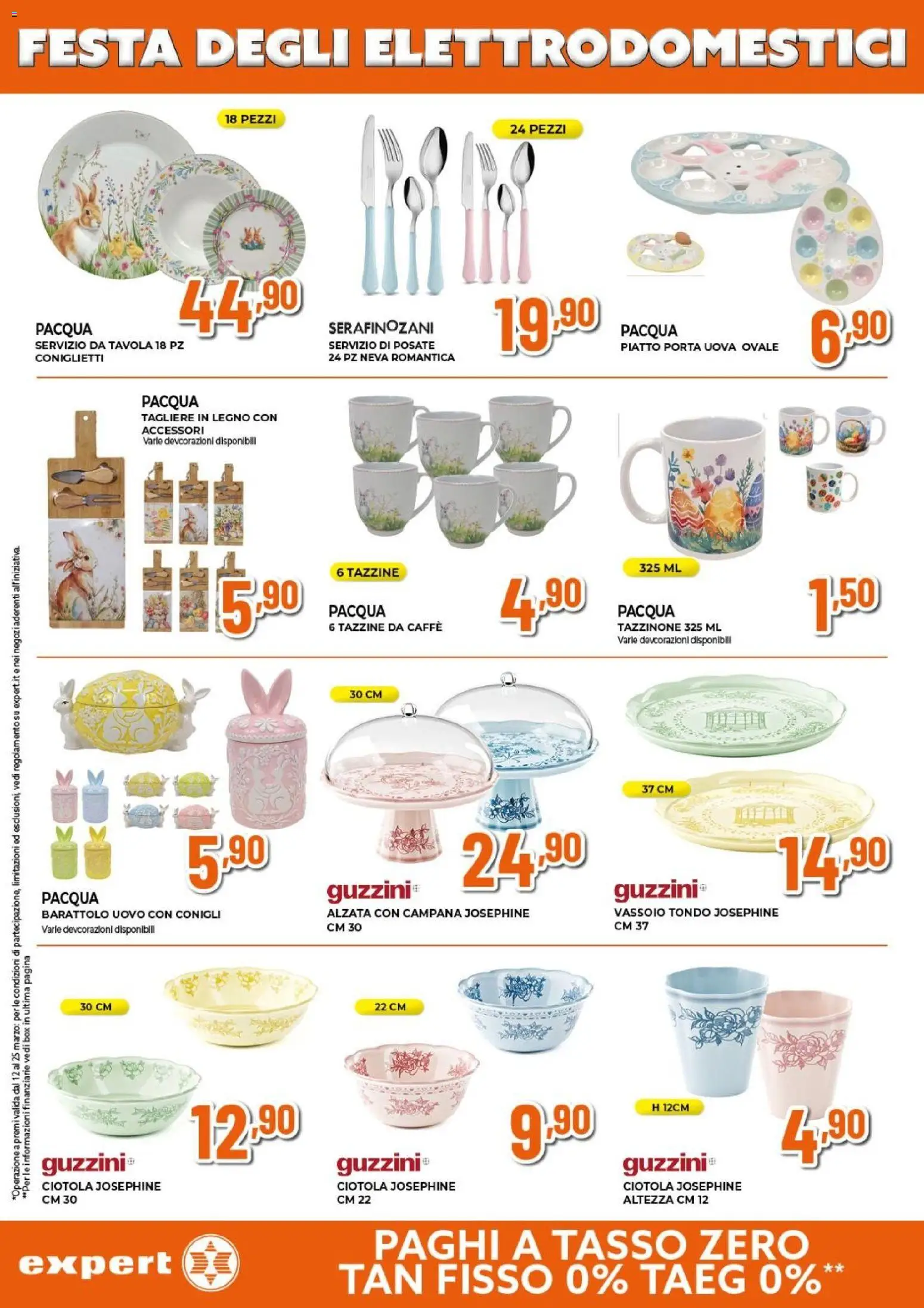 Volantino Expert del 12.03.2026 | Pagina: 18 | Prodotti: Uova, Tagliere, Vassoio, Ciotola