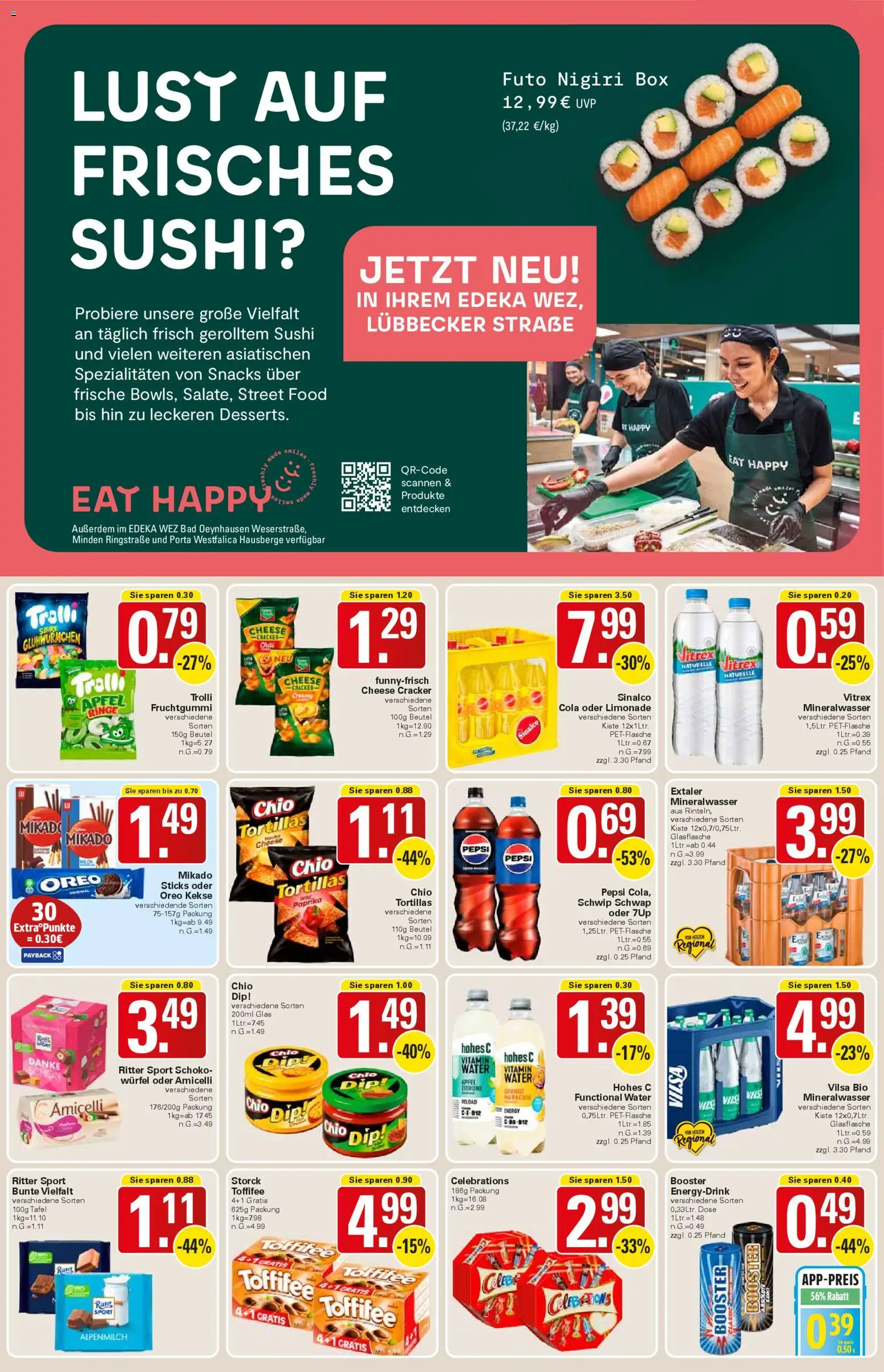 WEZ Prospekt 	 – gültig ab 27.04.2026 | Seite: 13 | Produkte: Bad, Celebrations, Paprika, Hohes c