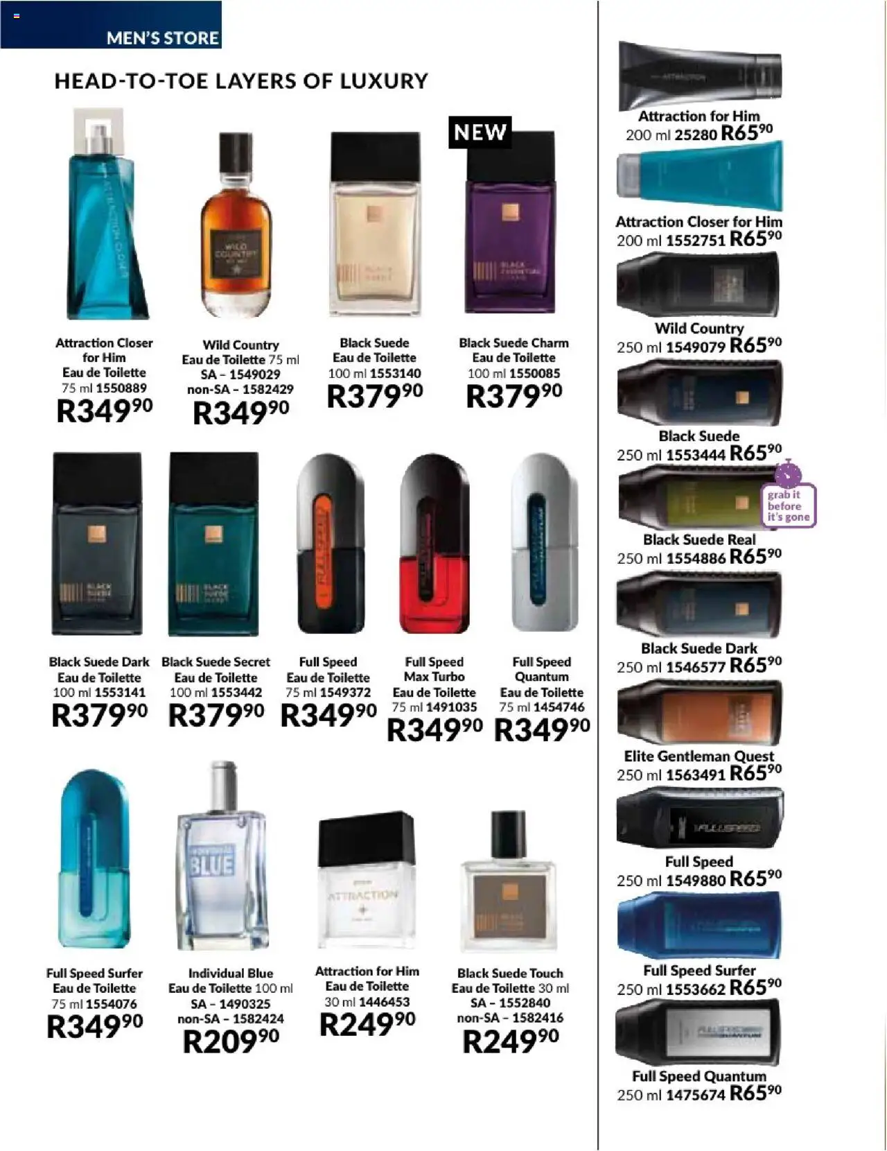 AVON Catalogue  │ valid from 01.08.2025 | Page: 78 | Products: Eau de toilette