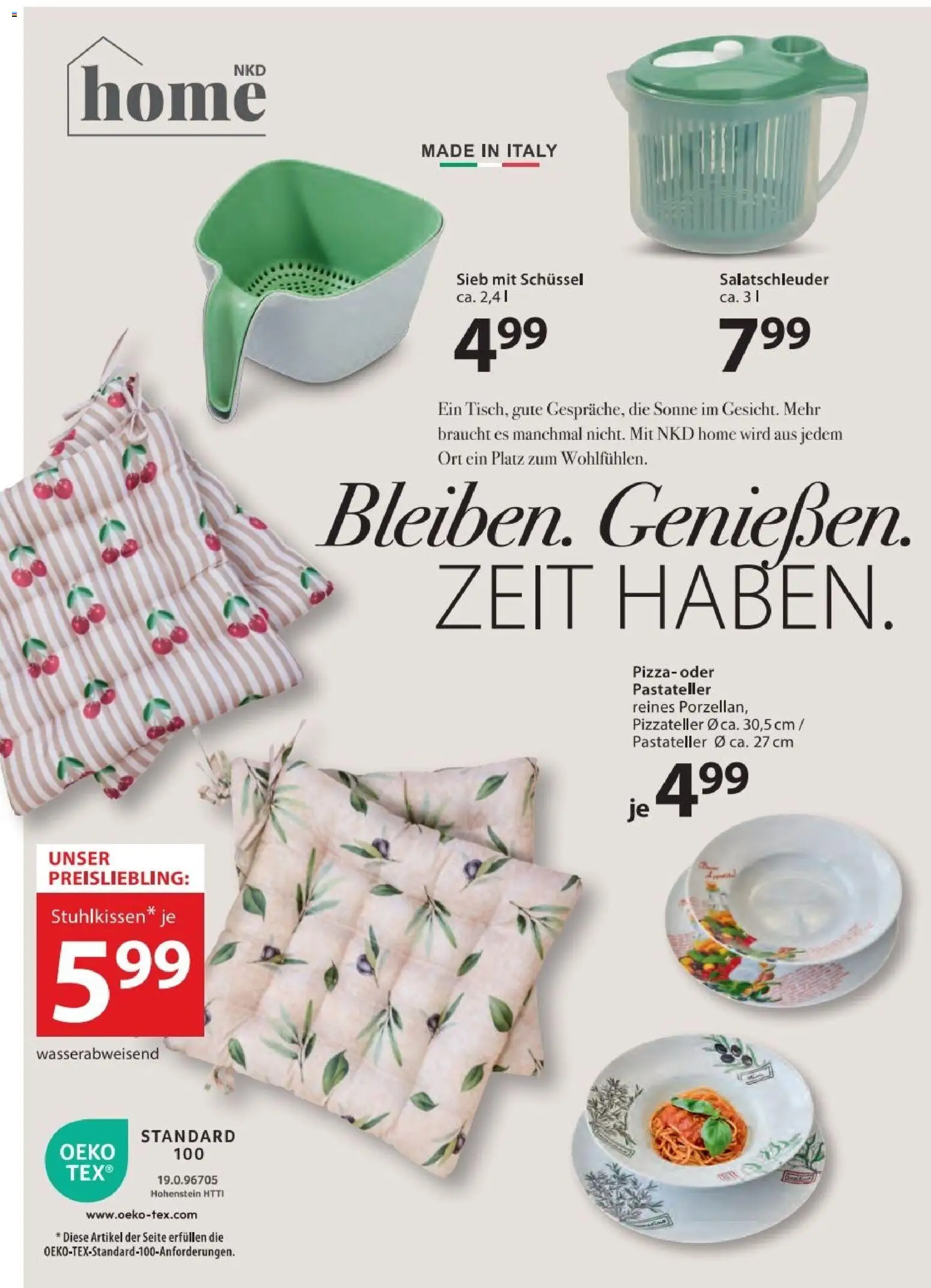 NKD Prospekt aktuell gültig ab 07.05.2026 | Seite: 6 | Produkte: Pizza