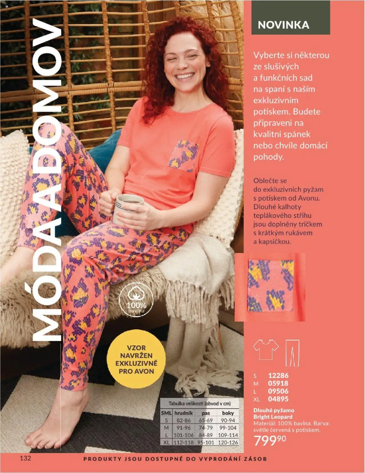 Avon katalog 6/2025 od 01.06.2025 | Strana: 132 | Produkty: Kalhoty, Pyžamo
