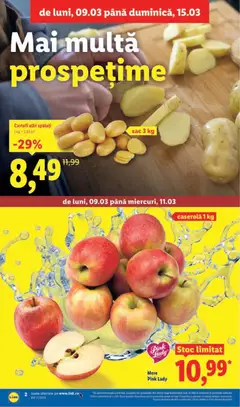 Ofertele Lidl valabile de la 09.03.2026 | Pagină: 2 | Produse: Apple, Mere, Cartofi