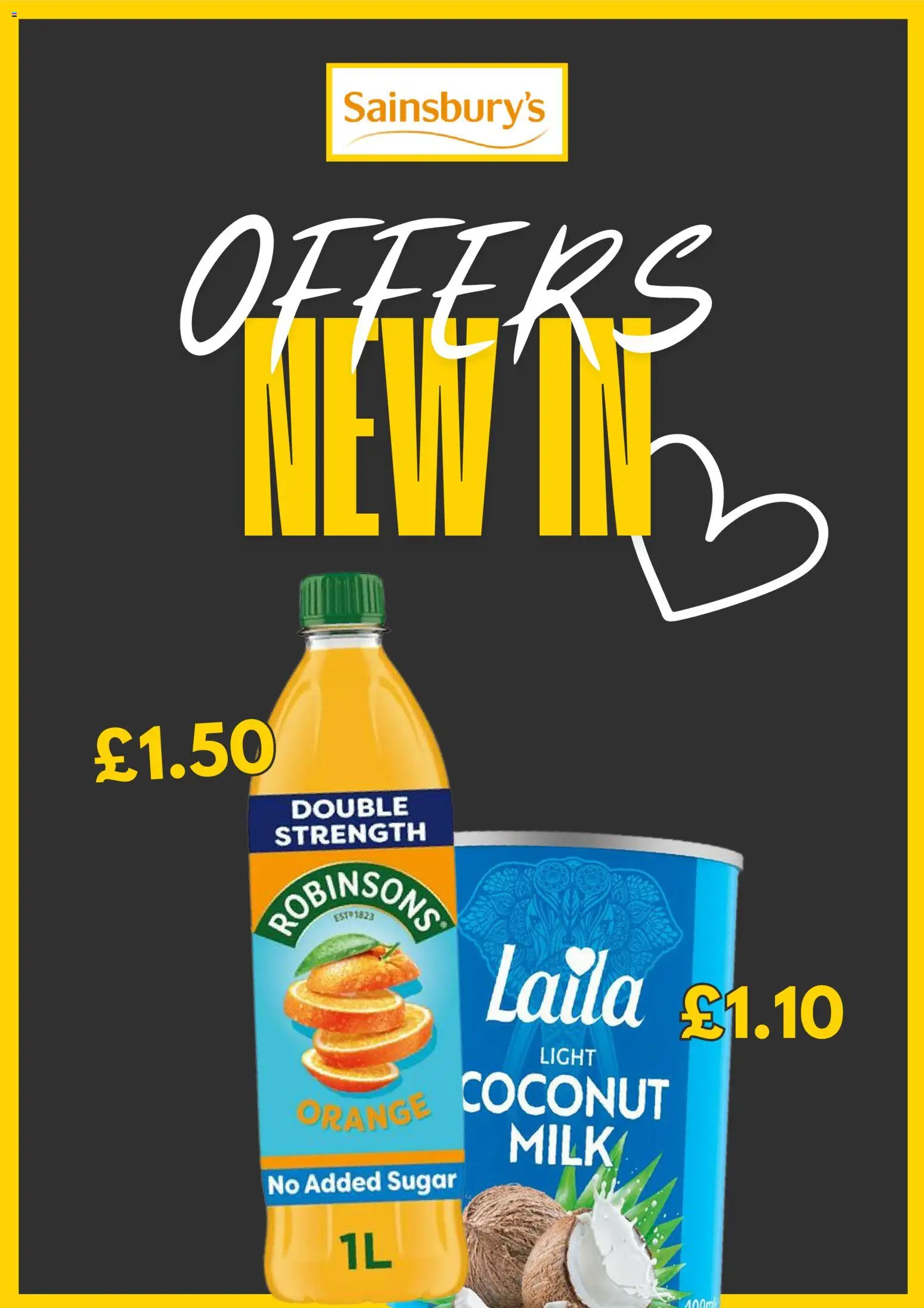 {H1} | Page: 1 | Products: Milk, Papier carton, Coconut, Orange