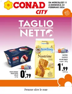 Anteprima del volantino Conad City Lazio catalogo valido a partire dal 11.02.2026