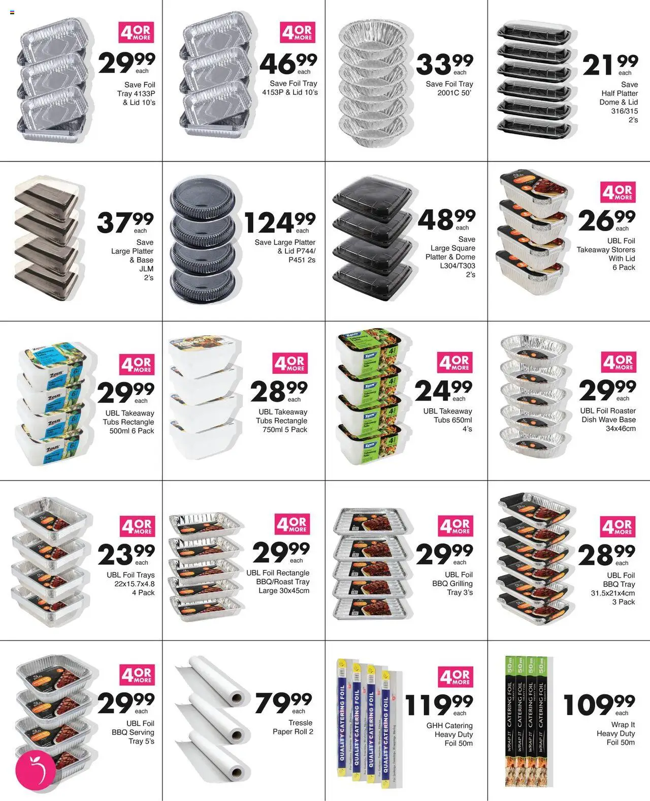 New Save catalogue – valid from 15.09.2025 | Page: 21 | Products: Tray, Platter, Paper