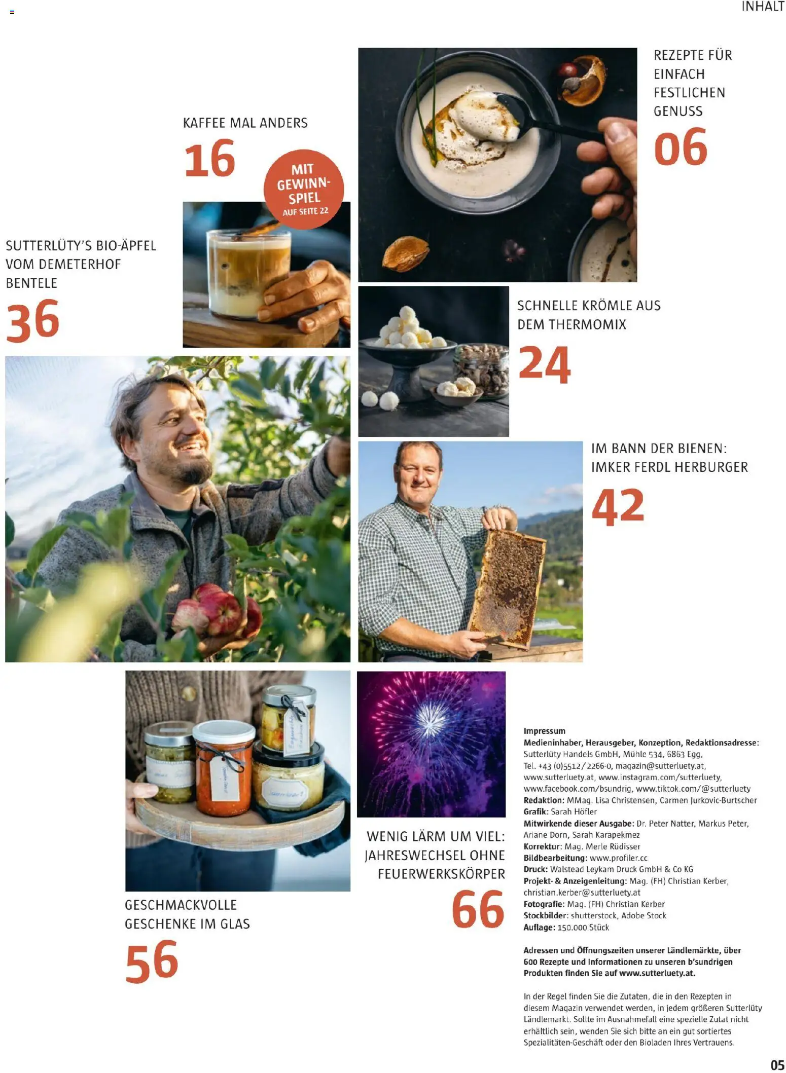 Sutterlüty B’sundrig Magazine gültig ab 17.11.2025 | Seite: 70 | Produkte: Spiel, Mühle, Kaffee