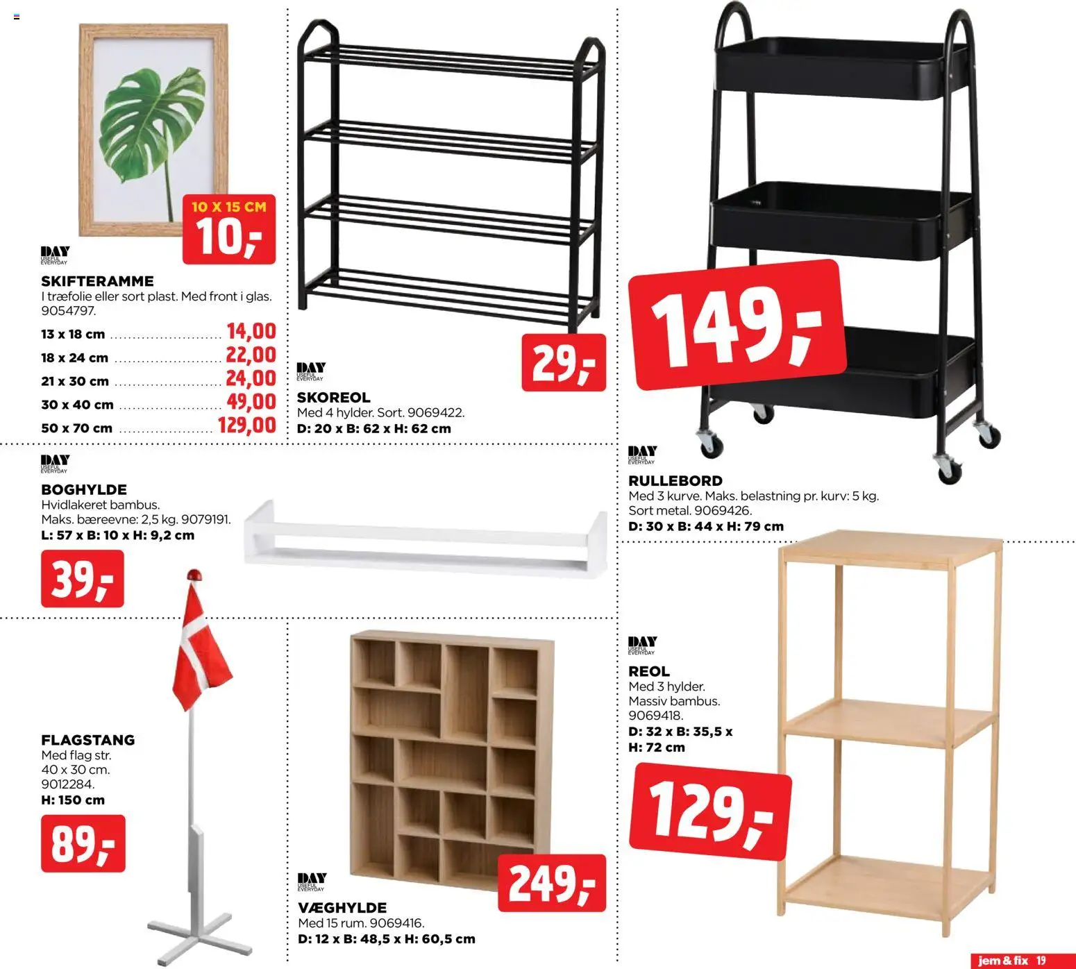 Jem & fix tilbudsavis – gyldig fra 30.11.2025 | Side: 19 | Produkter: Kurv