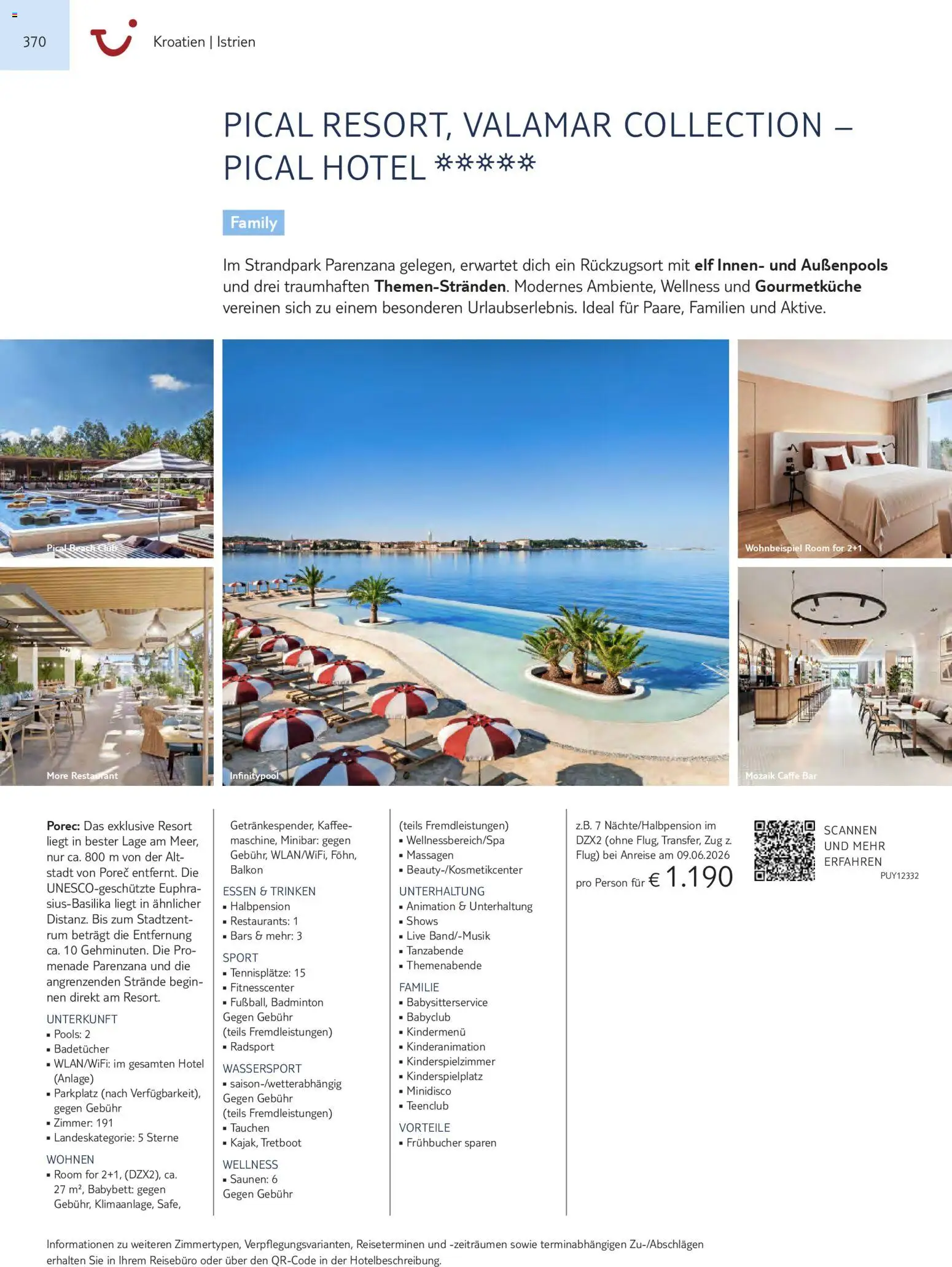 Aida  Südeuropa & Nordafrika 2026/27 – gültig ab 01.01.2026 | Seite: 370 | Produkte: Kaffee, Rum, Babybett