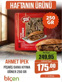 07.04.2026 tarihinden itibaren geçerli olan Biçen Market kataloğu önizlemesi