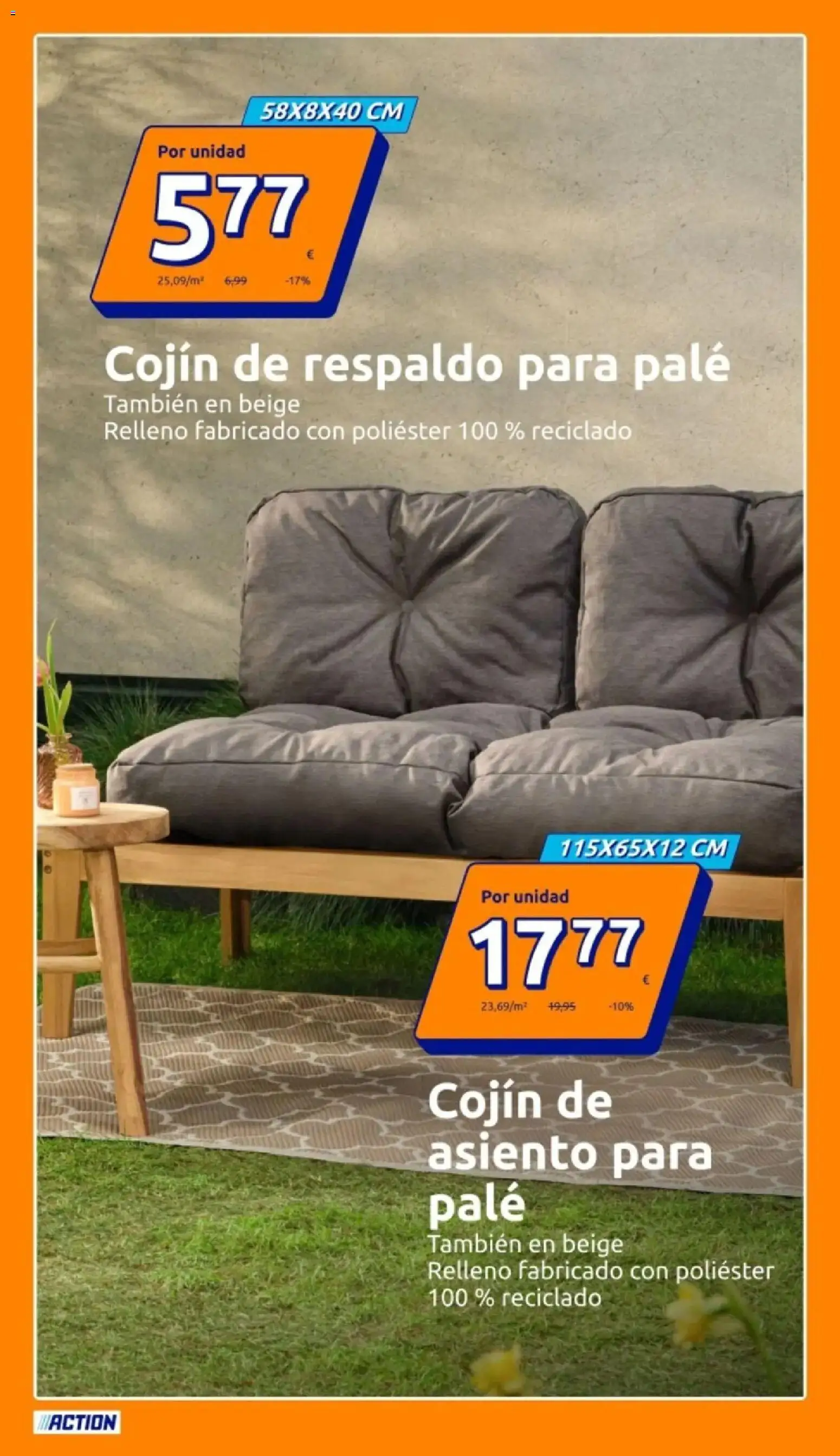 Action - Precios extremadamente bajos │ válido desde el 18.03.2026 | Página: 10 | Productos: Cojín
