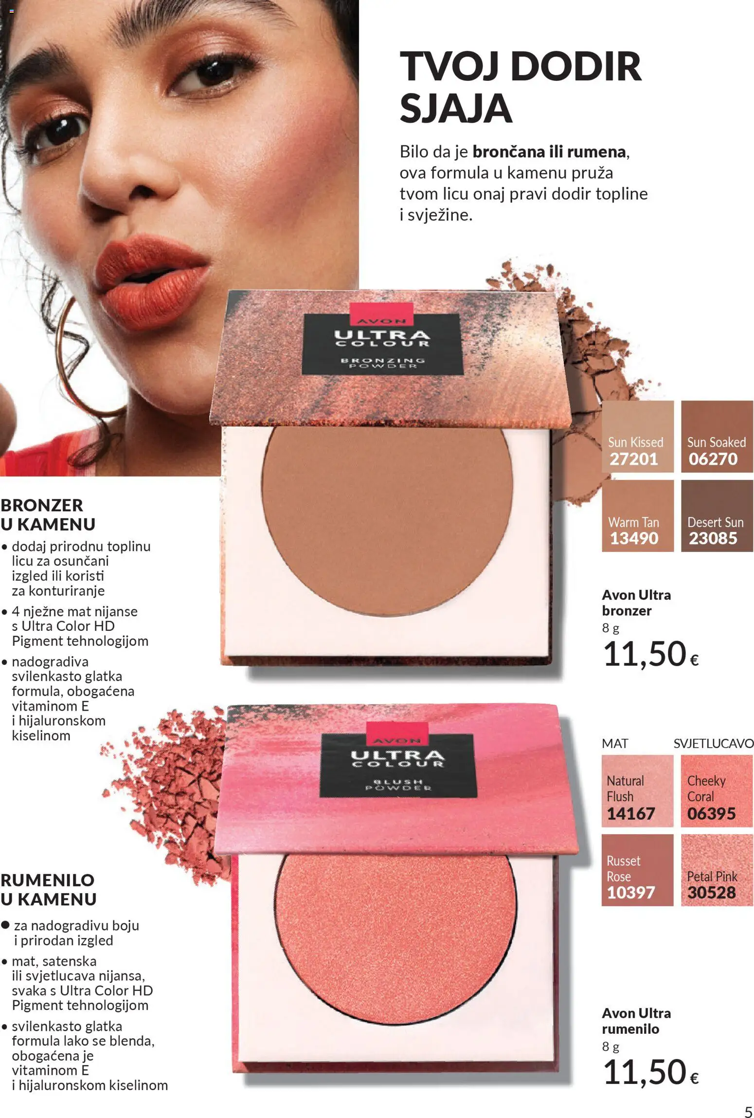 Avon katalog | vrijedi od 28.02.2026 | Stranica: 189 | Proizvodi: Bronzer, Rumenilo