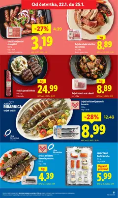 Katalog Lidl - Pregled kataloga iz trgovine Lidl, vrijedi od 19.01.2026 | Stranica: 51