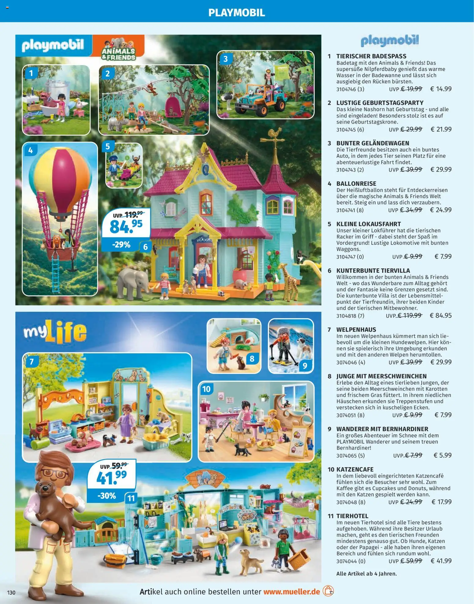 Müller Spielwarenkatalog – gültig ab 27.10.2025 | Seite: 130 | Produkte: Kaffee, Wasser