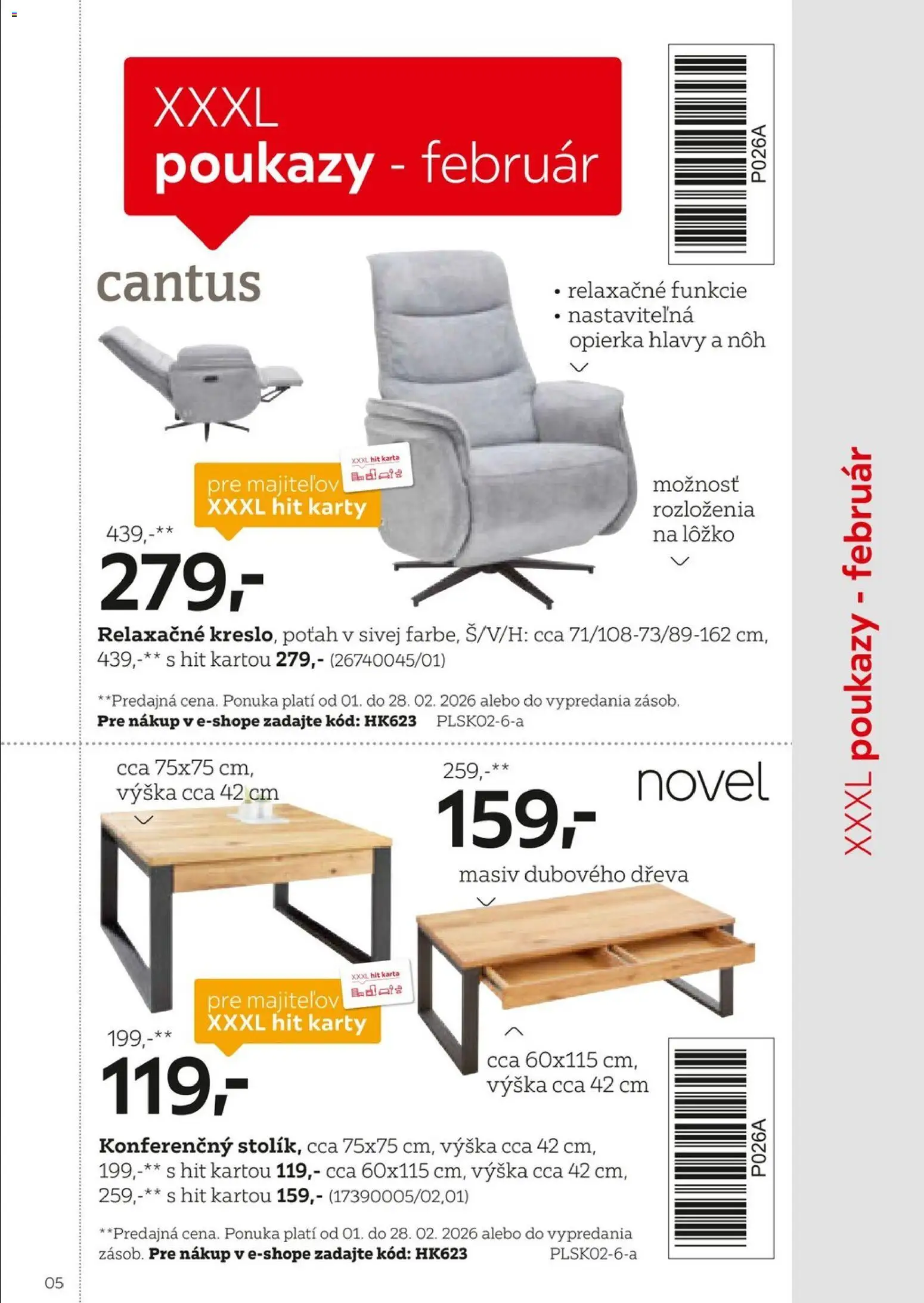 Nové XXXLutz akcie – leták je platný od 01.02.2026 | Strana: 5