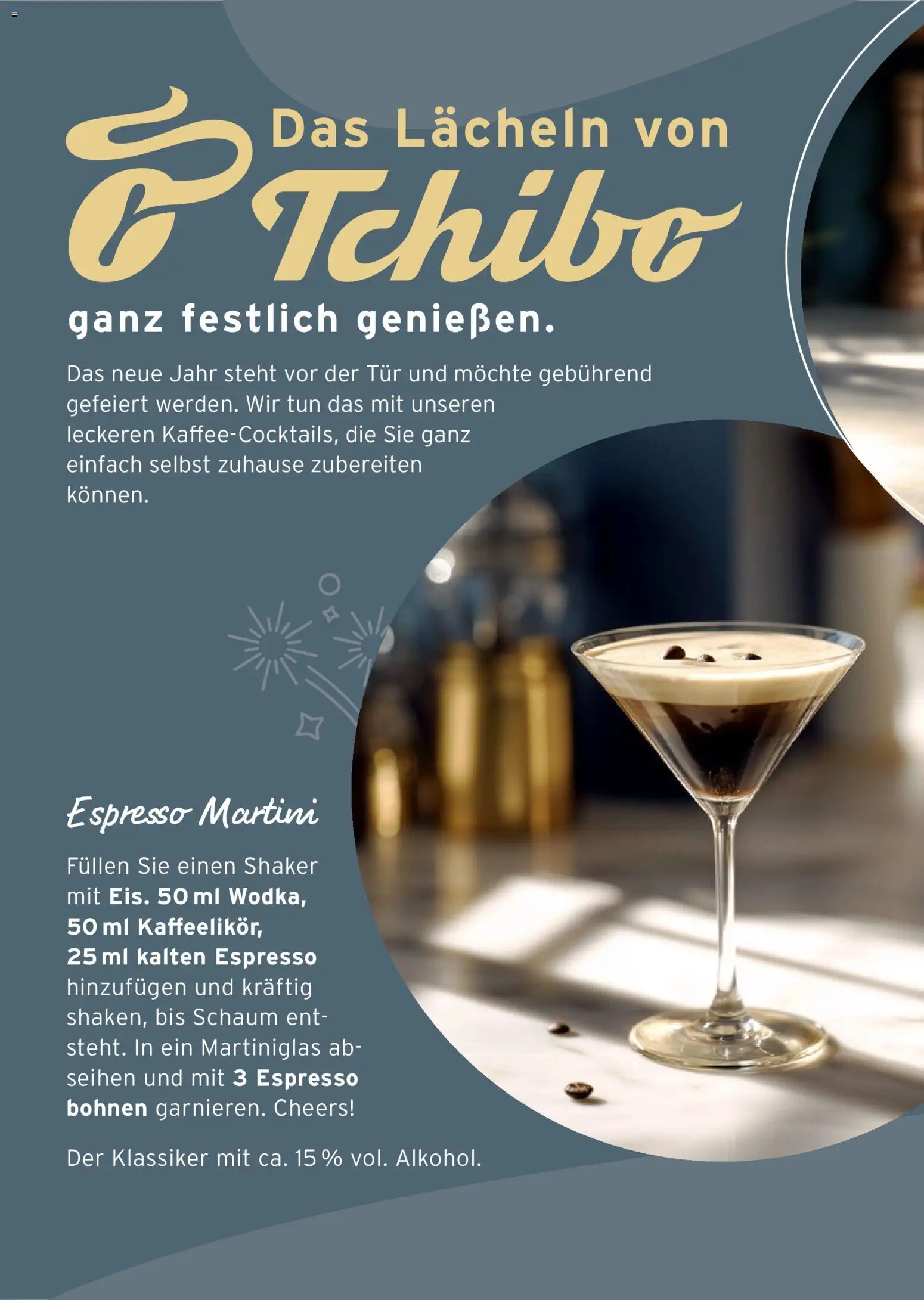 Prospekt Tchibo Freiheit beginnt draußen – gültig ab 31.12.2025 | Seite: 18 | Produkte: Martini, Tür