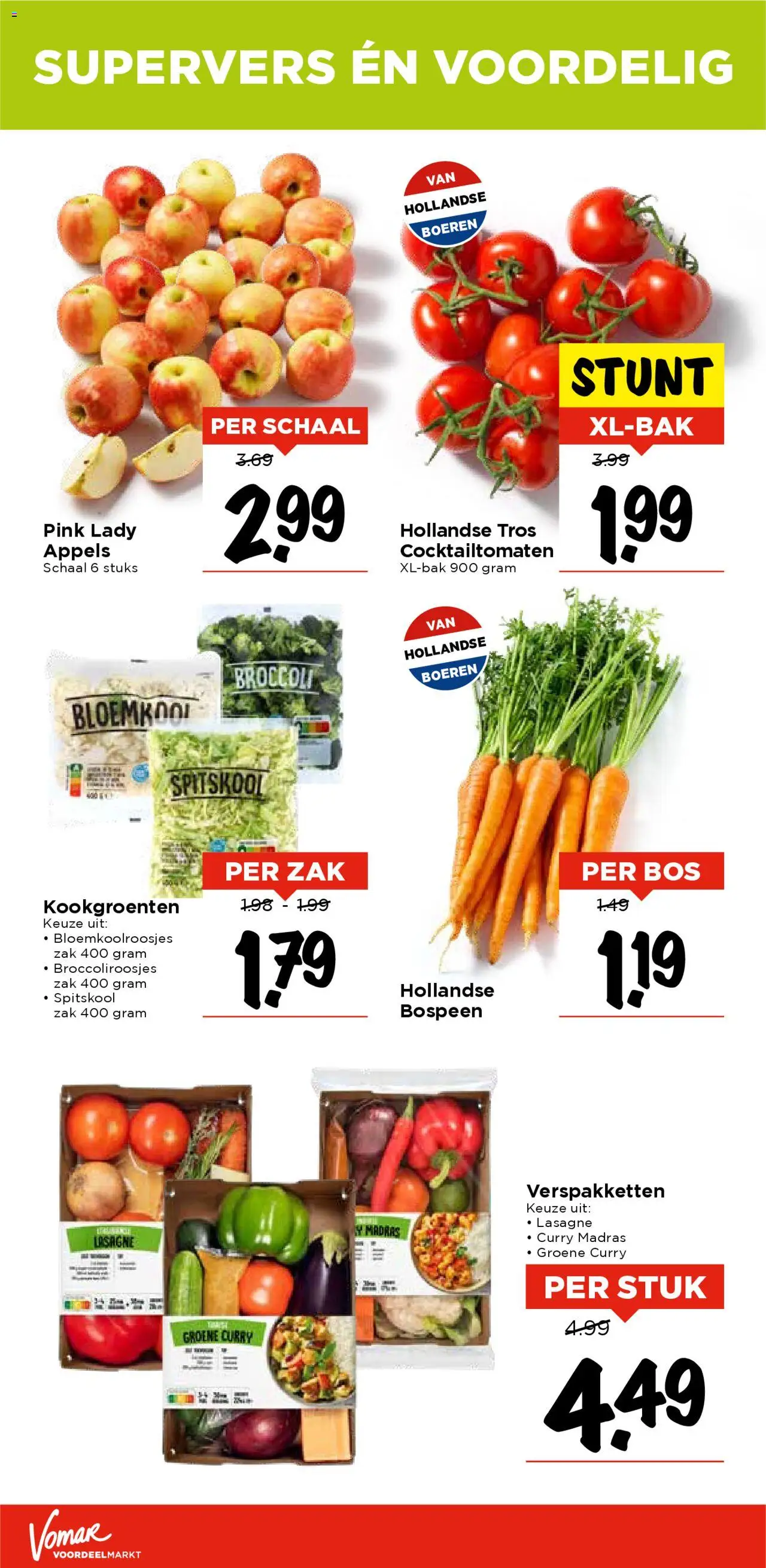  | Pagina: 15 | Producten: Broccoli, Schaal, Lasagne, Zak