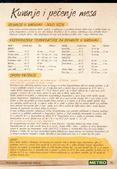 Metro katalog - važi od 11.11.2024 | Strana: 15 | Proizvode: Termometar, Sto, Voda, Riba