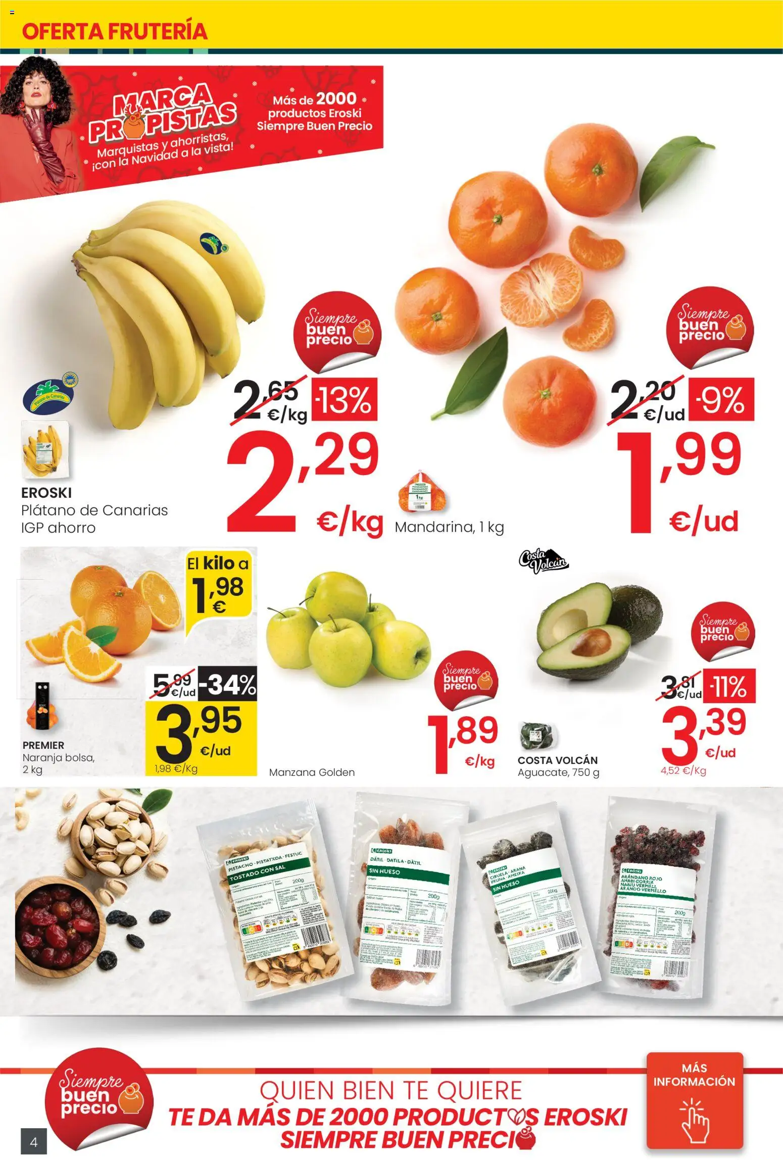 Eroski folleto │ válido desde el 13.11.2025 | Página: 4 | Productos: Manzana, Té