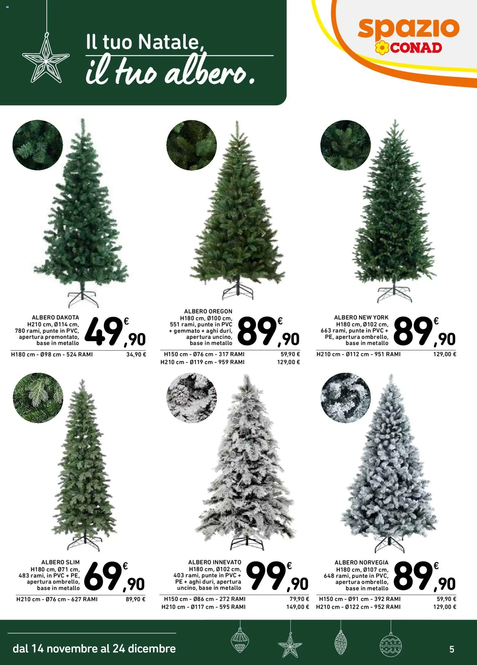 Volantino Spazio Conad del 14.11.2025 | Pagina: 5 | Prodotti: Ombrello