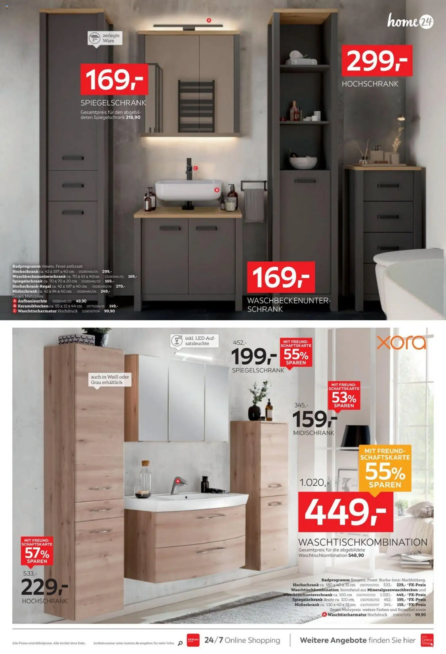 XXXL Lutz Prospekt 	 – gültig ab 20.12.2025 | Seite: 20 | Produkte: Schrank, Spiegelschrank, Hochschrank, Midischrank