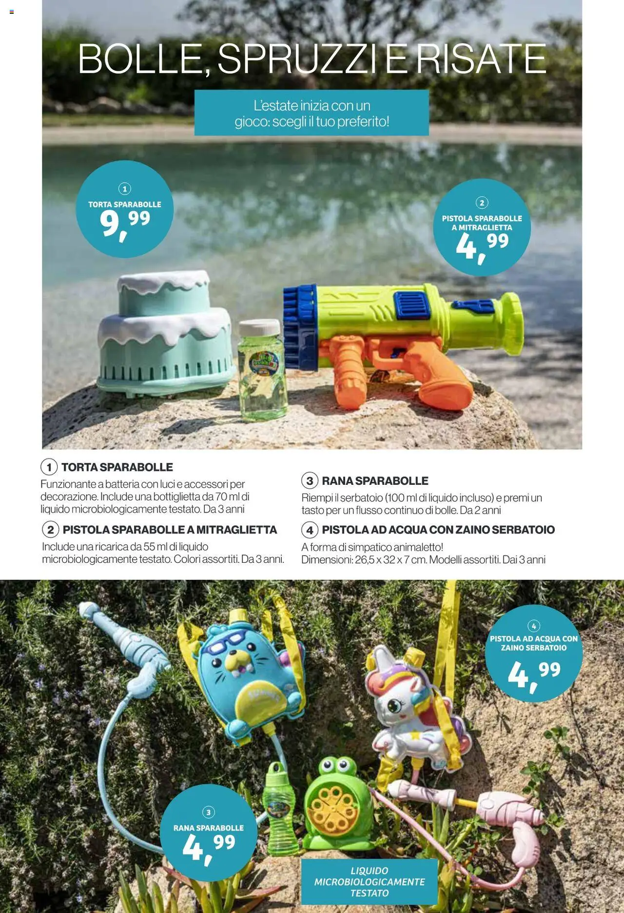 Volantino IN's del 31.05.2025 | Pagina: 4 | Prodotti: Acqua, Zaino, Gioco, Batteria