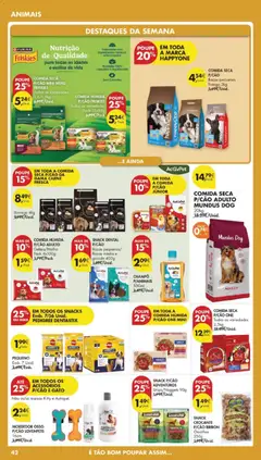 Pré-visualização CHAMPÔ P/ANIMAIS, 500ml válido de 14.04.2026 | Página: 48 | Produtos: Frango, Shampoo, Carne, Nuggets