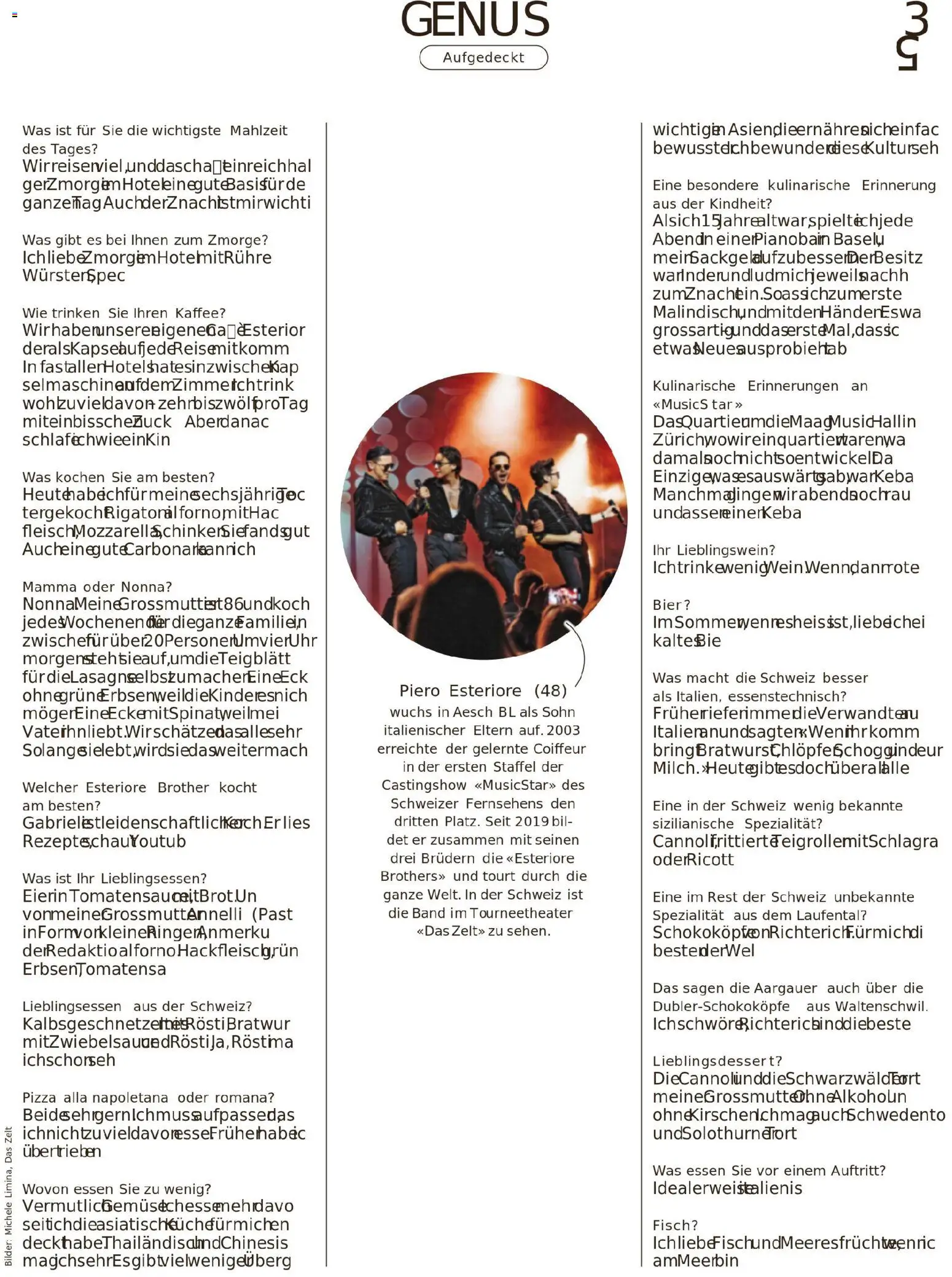 Migros Magazin – gültig ab 04.11.2025 | Seite: 35 | Produkte: Kaffee, Pizza, Fisch, Bilder