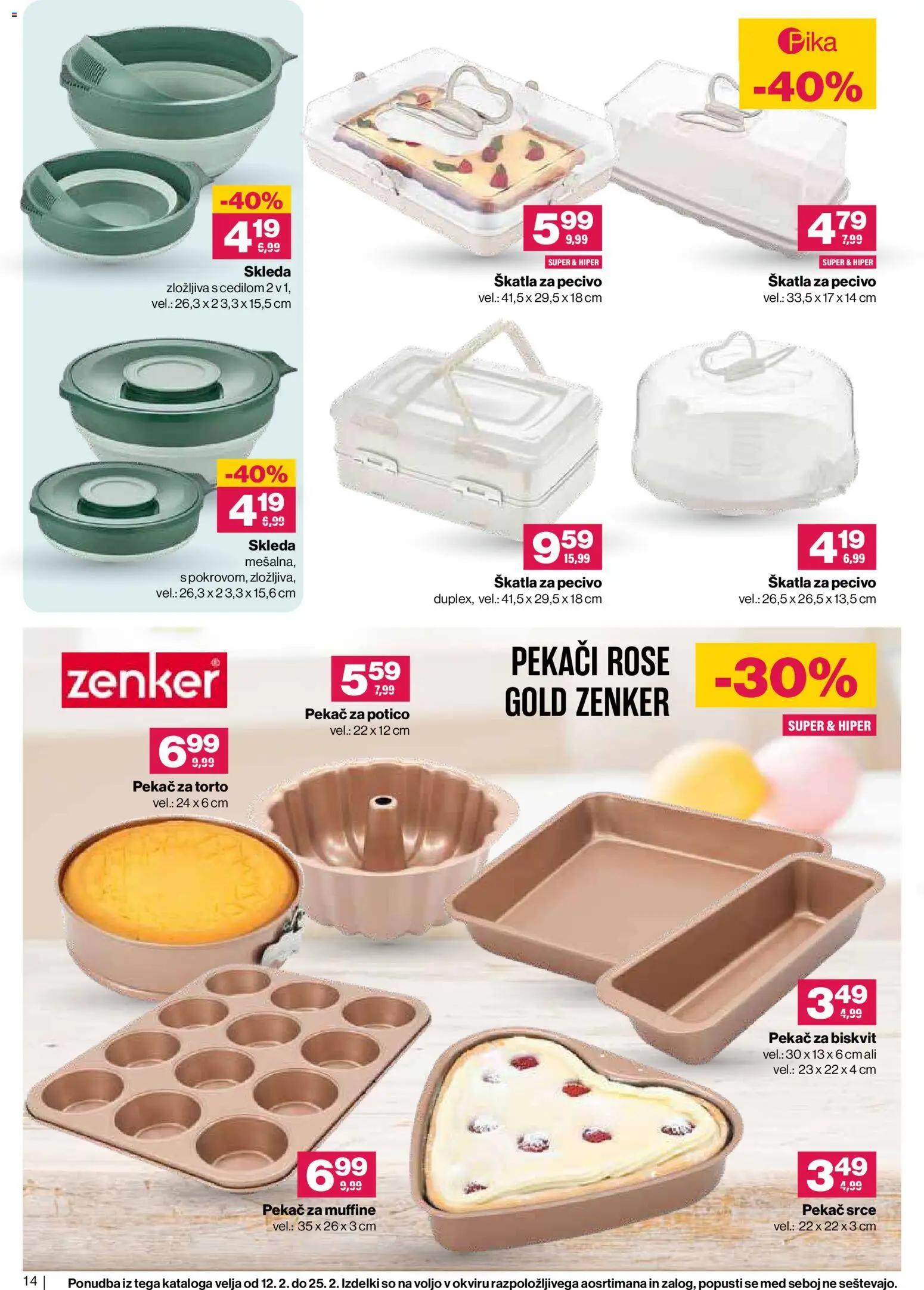 Novi Mercator katalog ponudbe – veljaven od 11.03.2026 | Stran: 14 | Izdelki: Skatla